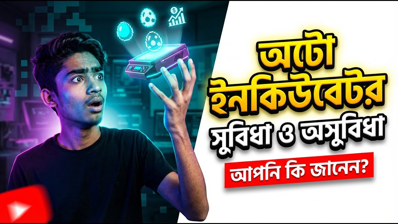 অটো ইনকিউবেটর  সুবিধা এবং অসুবিধা জেনে নিন ??