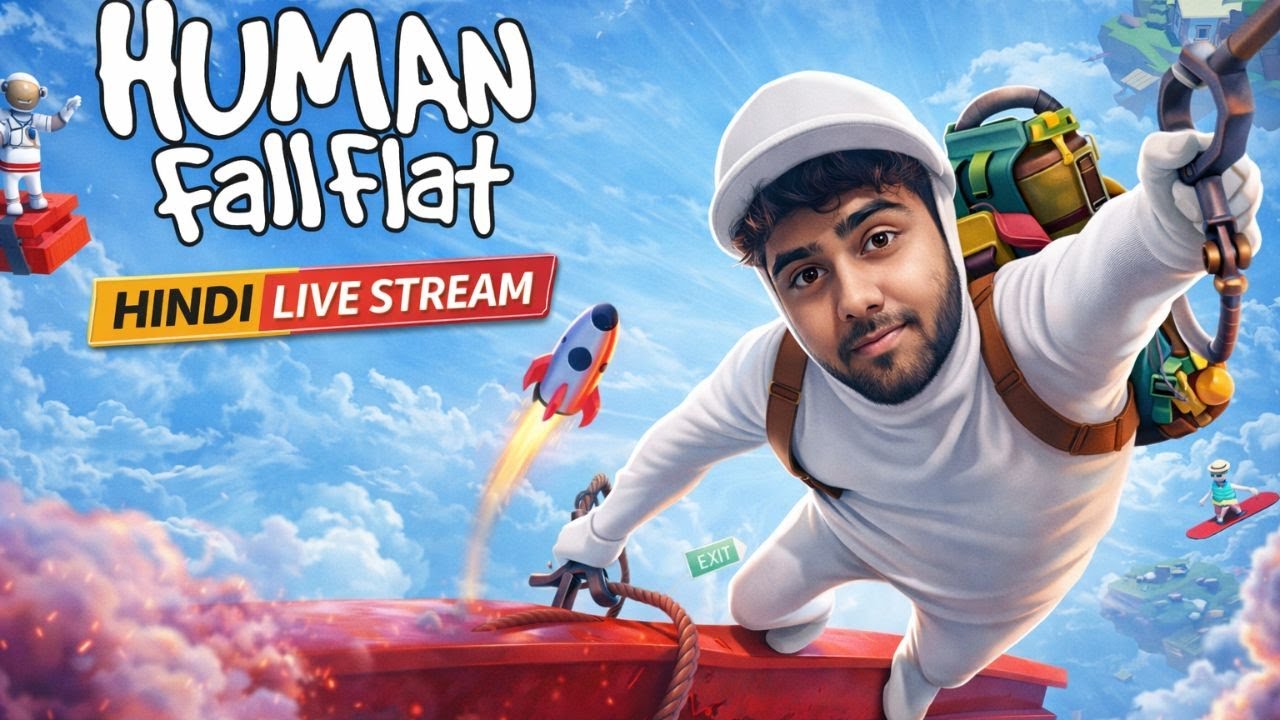 Human Fall Flat Hindi Gameplay