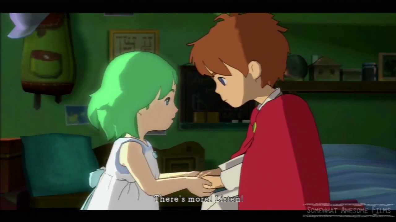 Ni No Kuni Pea и Oliver Cutscene Vileheart Boss Fight