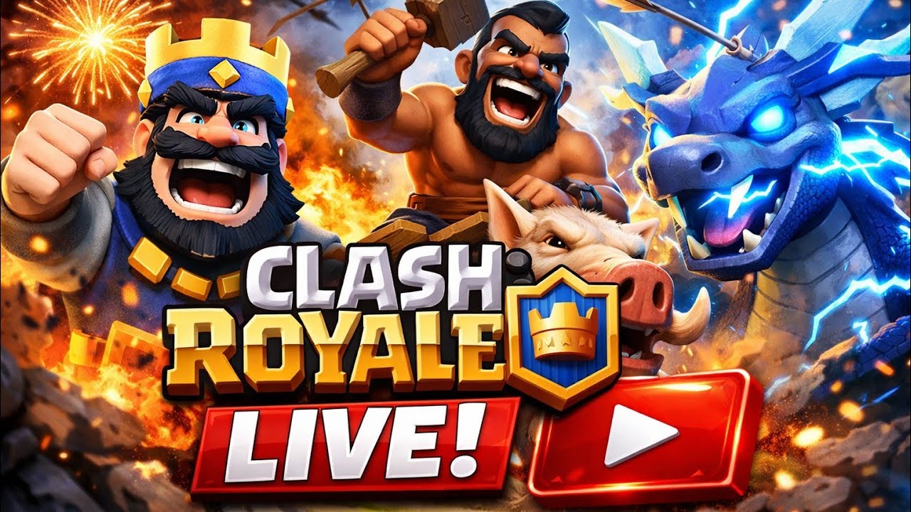 LIVE 🔥 Clash Royale Ranked Push | 12000+ Trophies Grind 😱