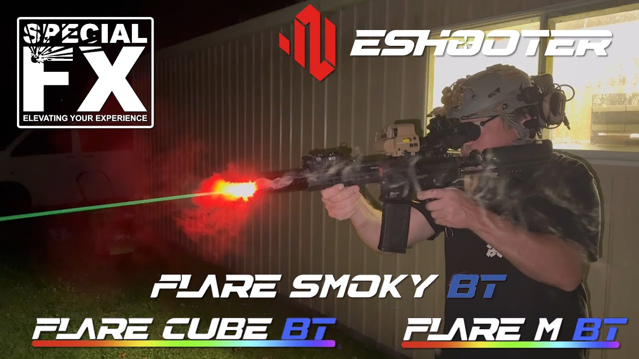 E-Shooter Tracer Range - Airsoft Review #airsoft @eshooter_tech @SpecialFXPoductions 
