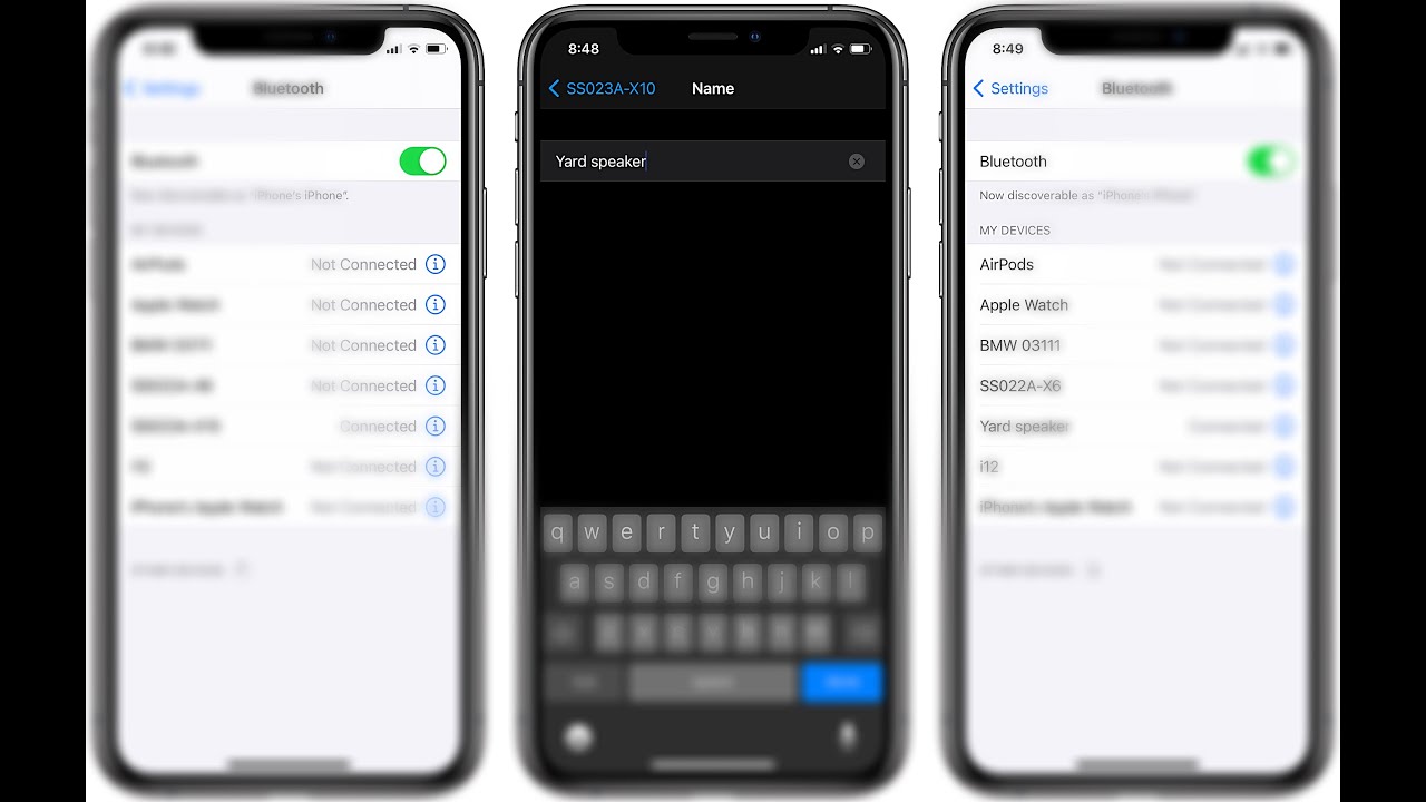How To Rename Bluetooth Devices on iPhone & iPad (iOS 14)