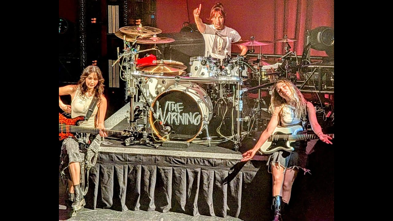 The Warning full concert in Silver Spring Maryland at Fillmore July 16 2025 @TheWarning