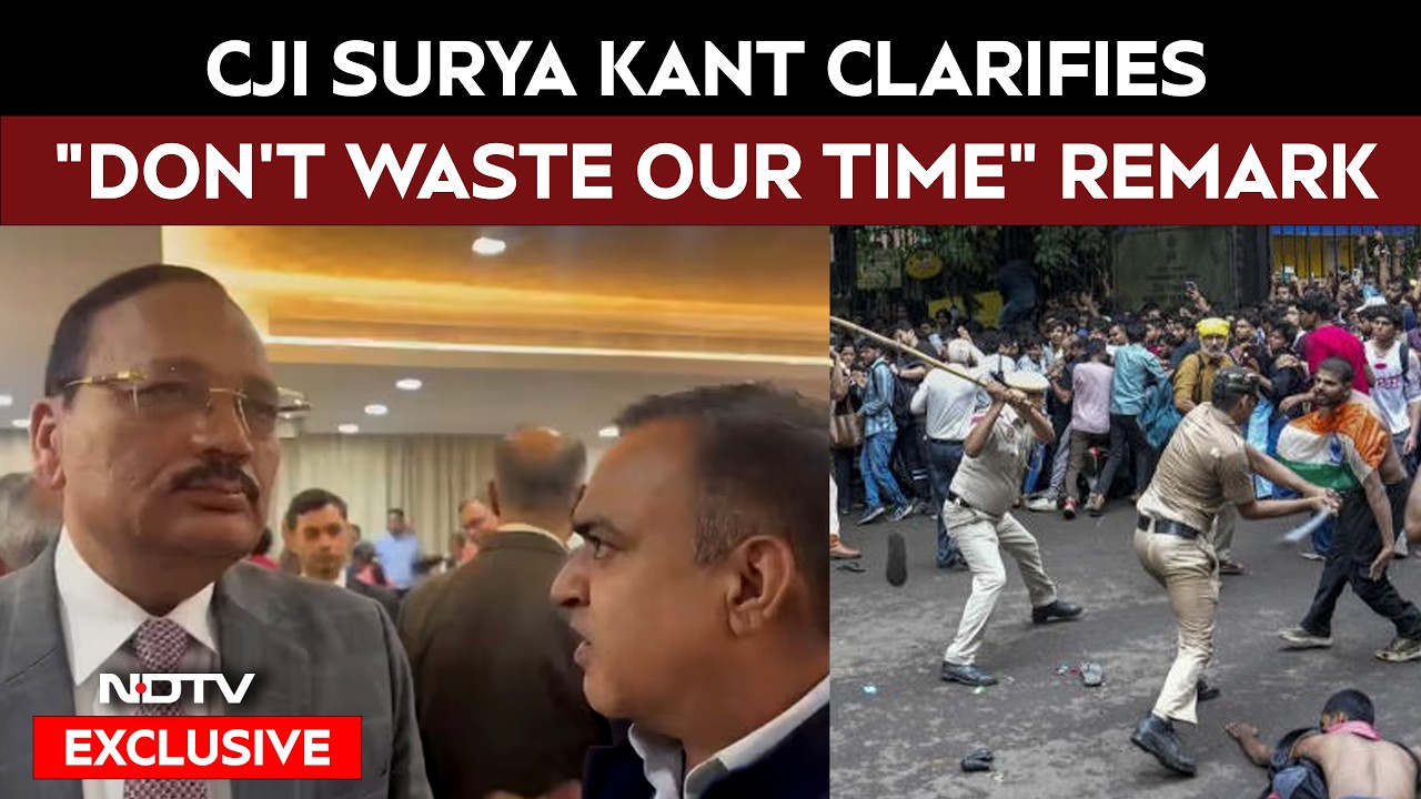 CJI Surya Kant Interview | NDTV Exclusive: CJI Surya Kant Clarifies 