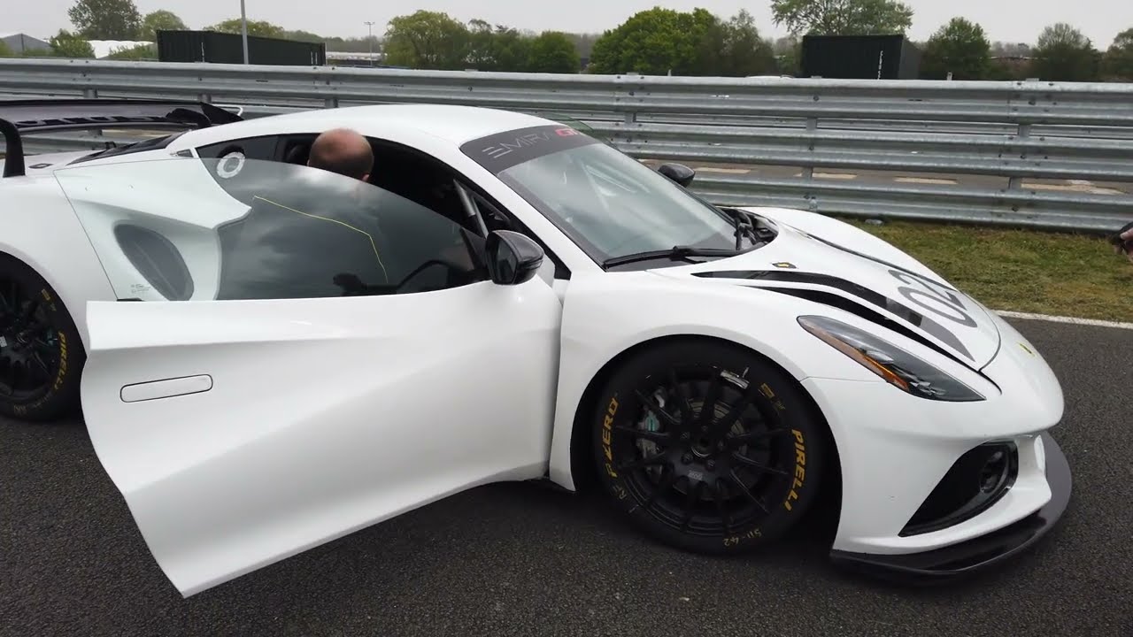 Lotus Emira GT4 Launch Event Test Drive With Gavan Kershaw
