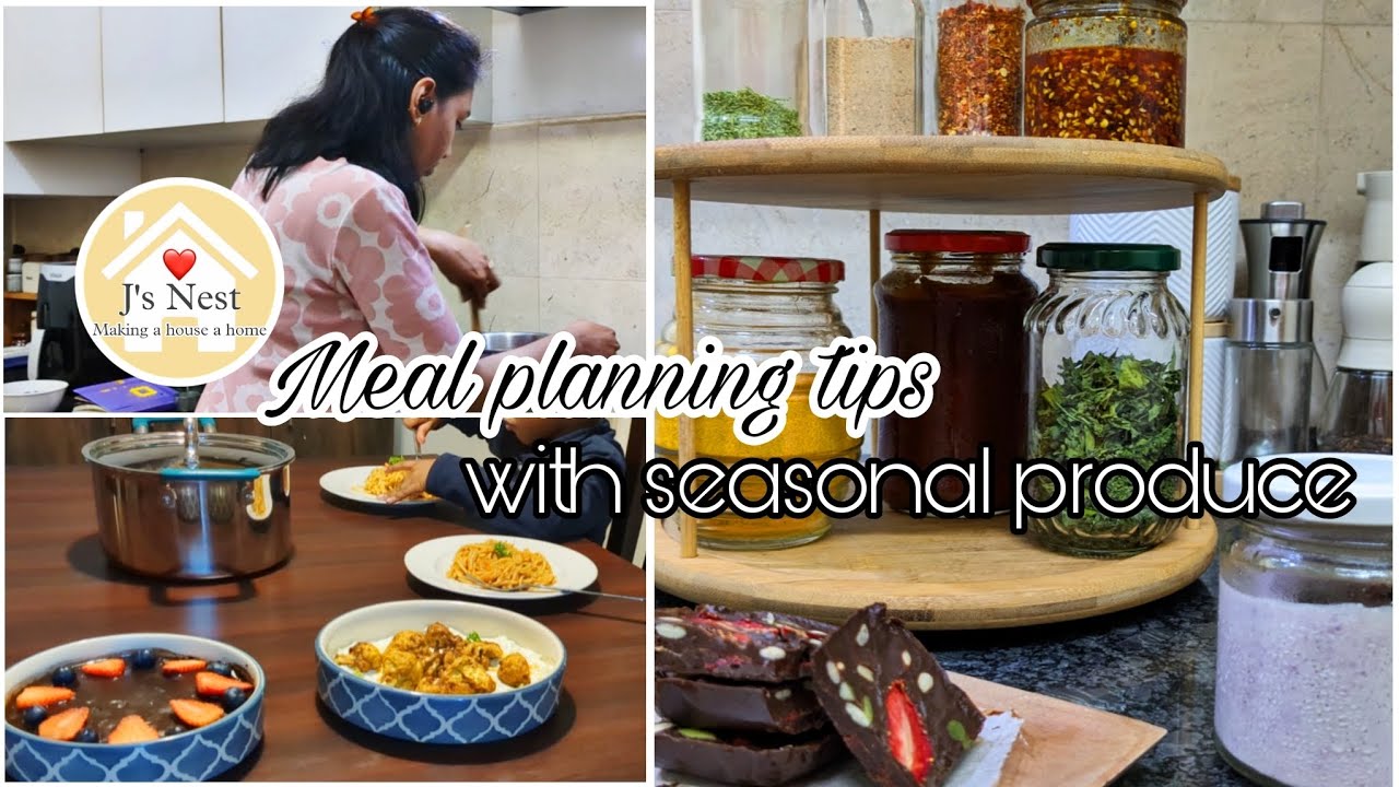 Stocking pantry & freezer with seasonal produce | Meal planning tips