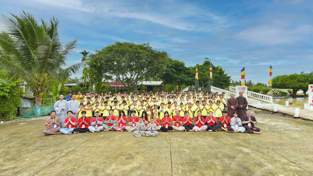 Bạc Liêu: Khoá tu Búp Sen Hồng tại chùa Giác Viên