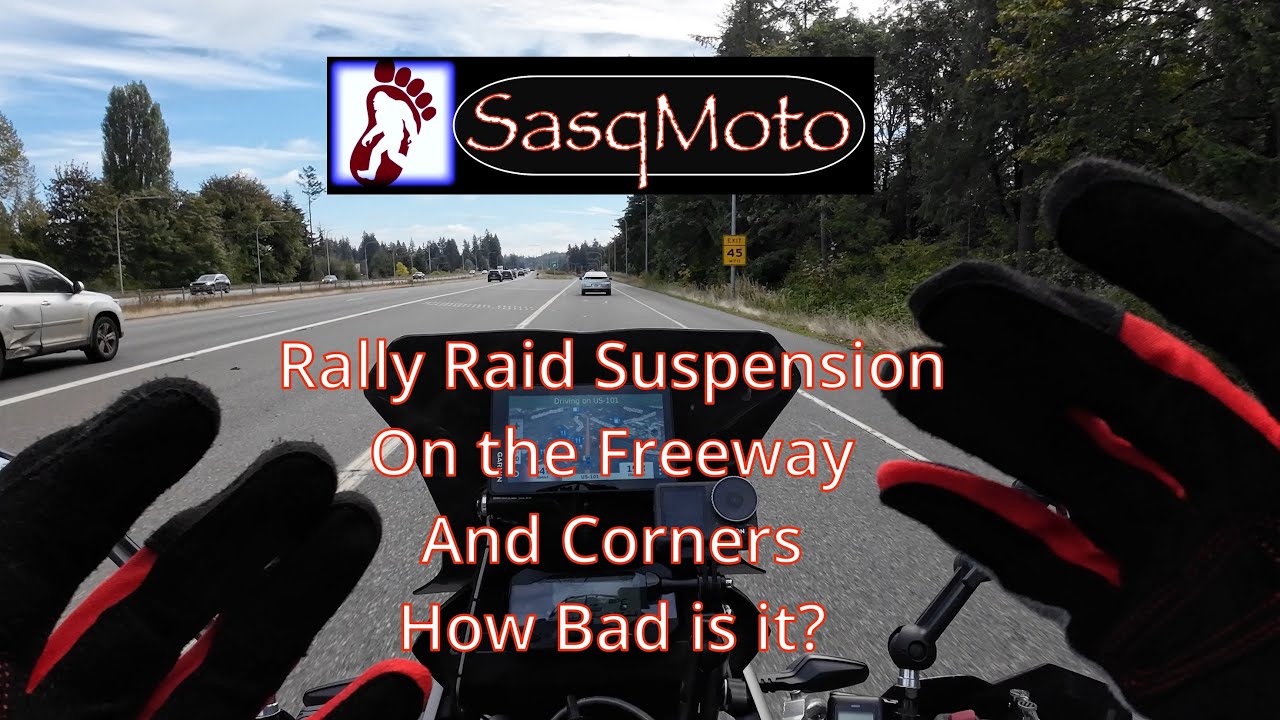 BMW G310GS Rally Raid Suspension: Freeway & Corner Performance