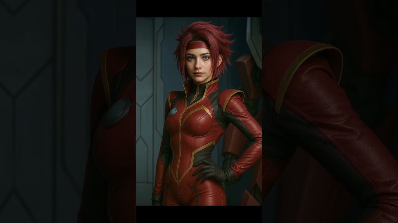 From Code Geass to Reality 🔥💫 Kallen&rsquo;s fierce spirit and unstoppable energy come to life in this