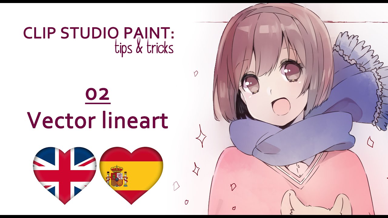 Clip Studio Paint Tips&Tricks 02: Vector Lineart (English - Español)