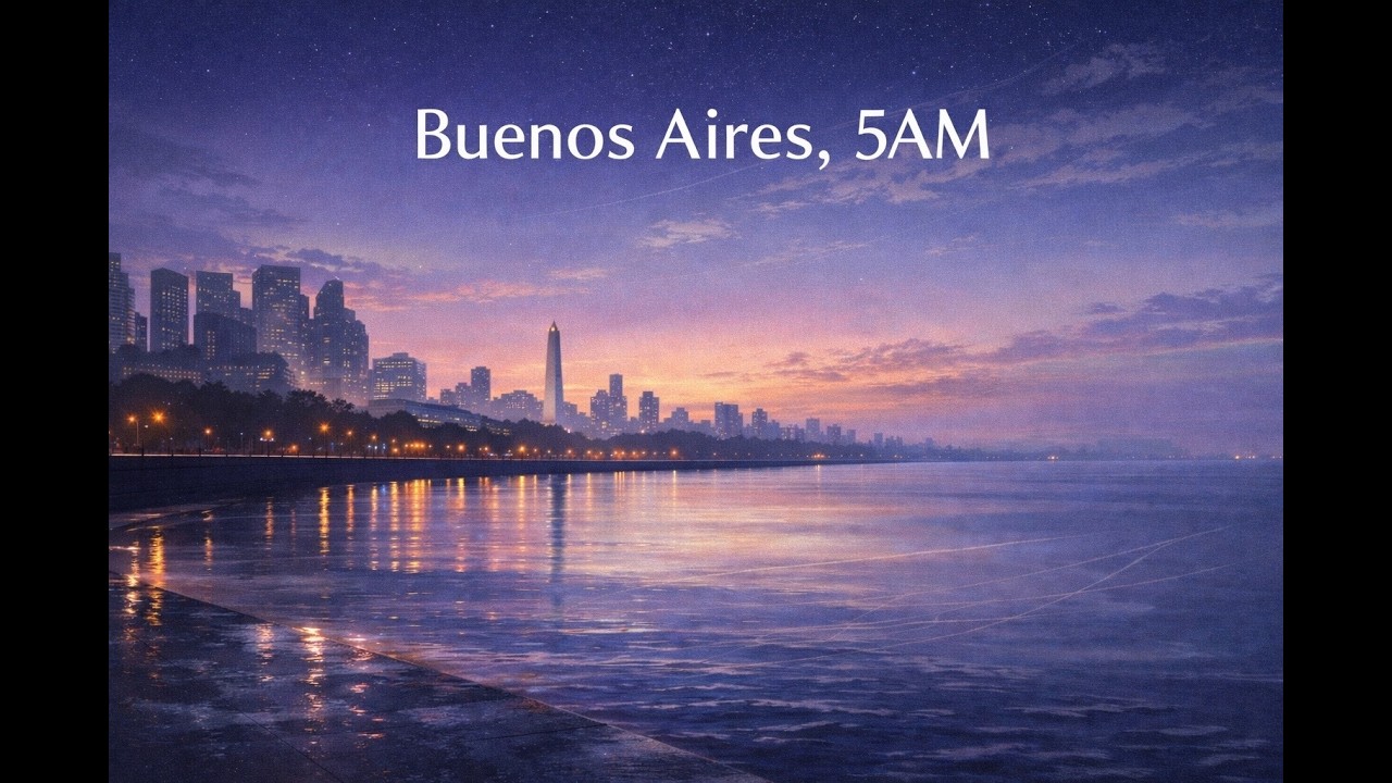 Buenos Aires City Pop - Río Mornings in Buenos Aires(1 hour)