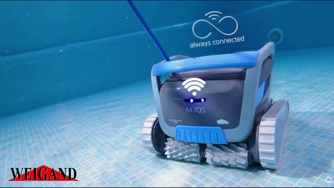 MAYTRONICS DOLPHIN M700 -  Unsere Meinung: Der wohl beste Poolroboter den man für Geld kaufen kann.