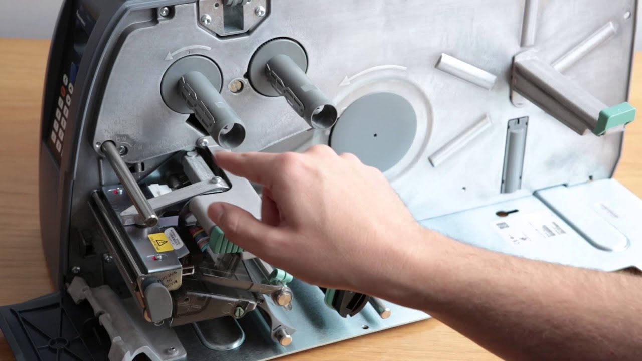 Changing Labels and Ribbon on an Intermec PM4i Label Printer (Long Version)