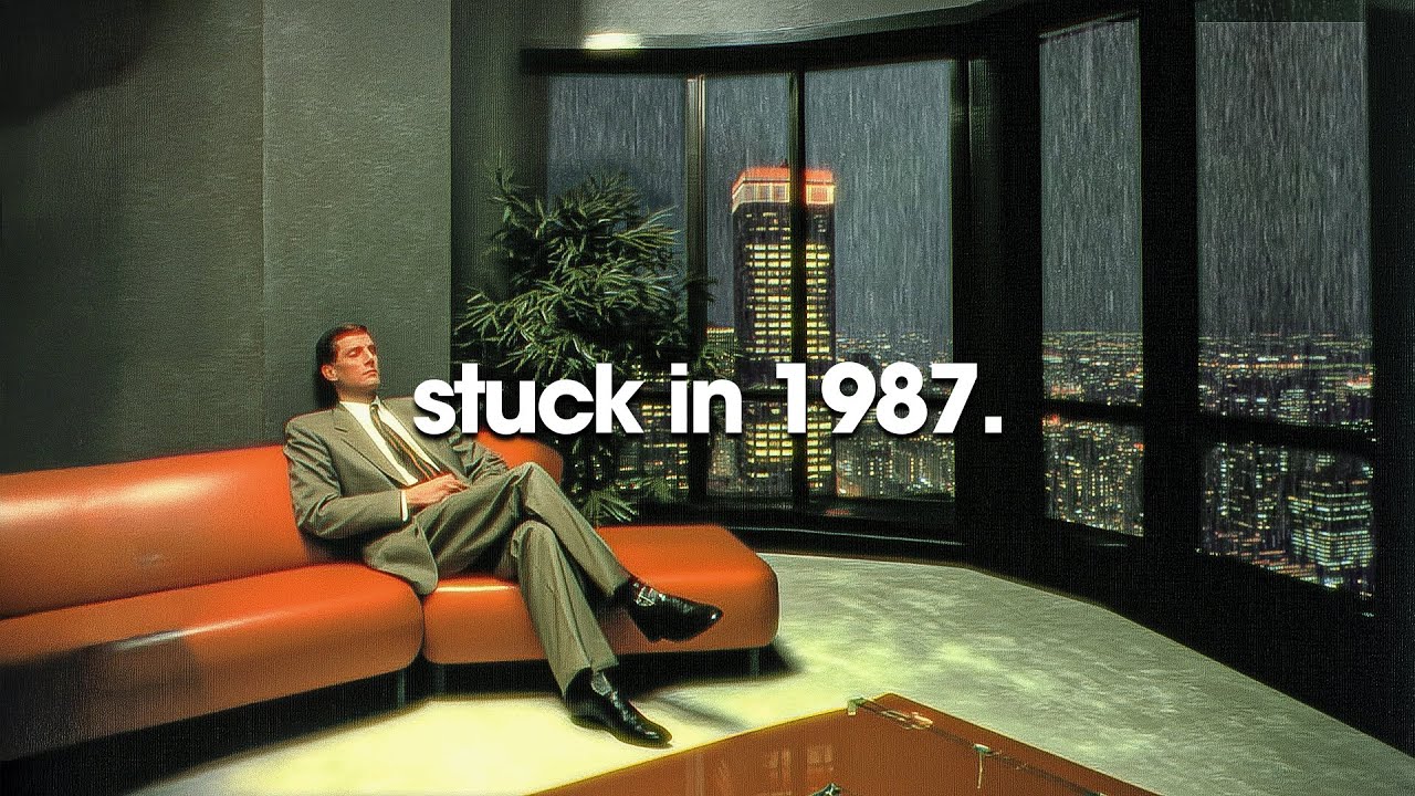 На дворе 1987 год, и ты задержался в офисе допоздна // officewave, vaporwave, chillwave