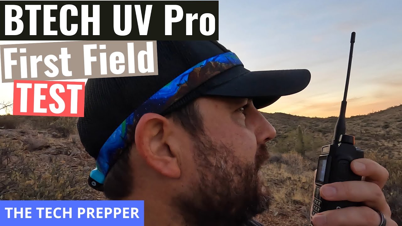 BTECH UV Pro - First Field Test