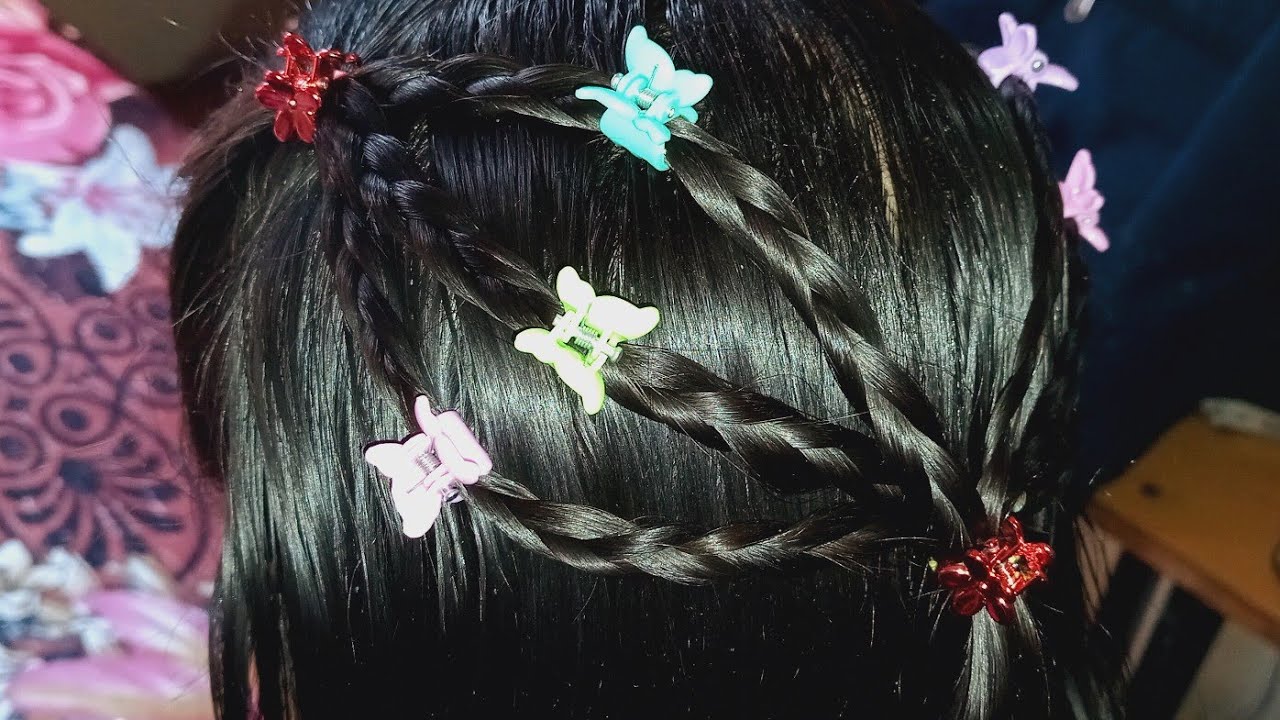 ਸੋਖੇ ਤਰੀਕੇ ਨਾਲ ਹੋਣ ਵਾਲਾ ਹੇਅਰ ਸਟਾਈਲ || Easy Hairstyle || #hairstyle 