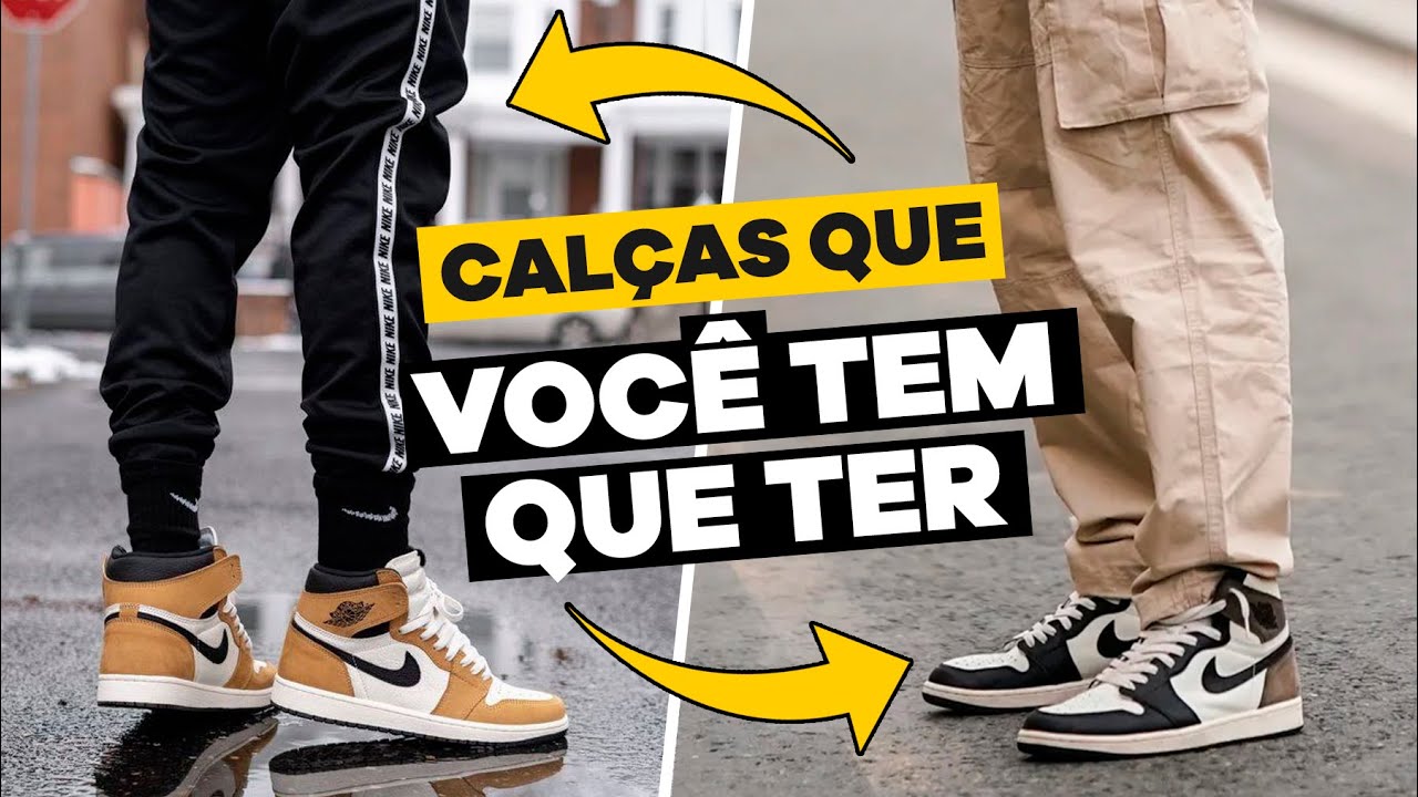 6 estilos de CALÇA MASCULINA que você TEM QUE TER | MODA MASCULINA 2024