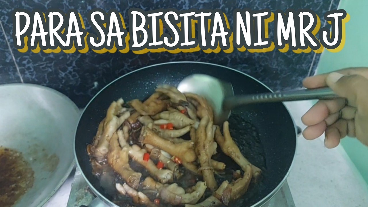 BISITA NI MR J NILUTOAN KO NG CHICKEN FEET