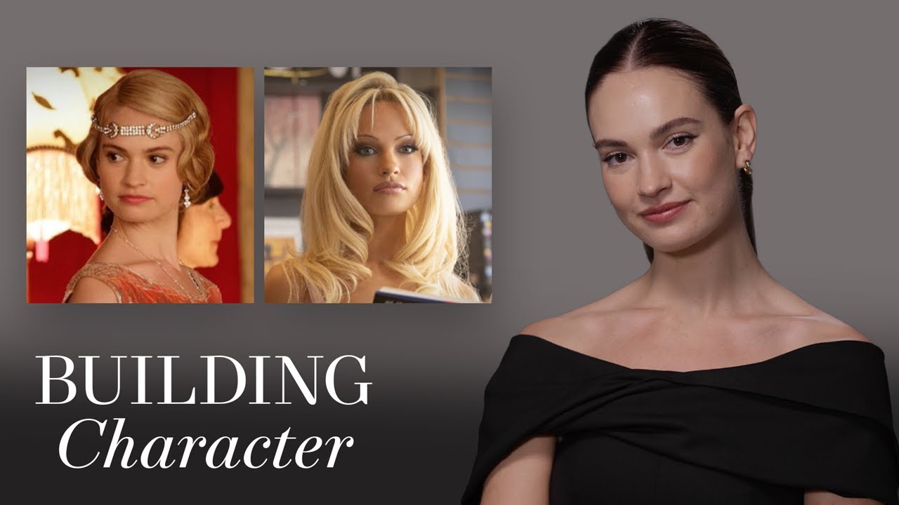 Lily James Reflects on Transforming into Pamela Anderson | Building Character | Harper’s Bazaar