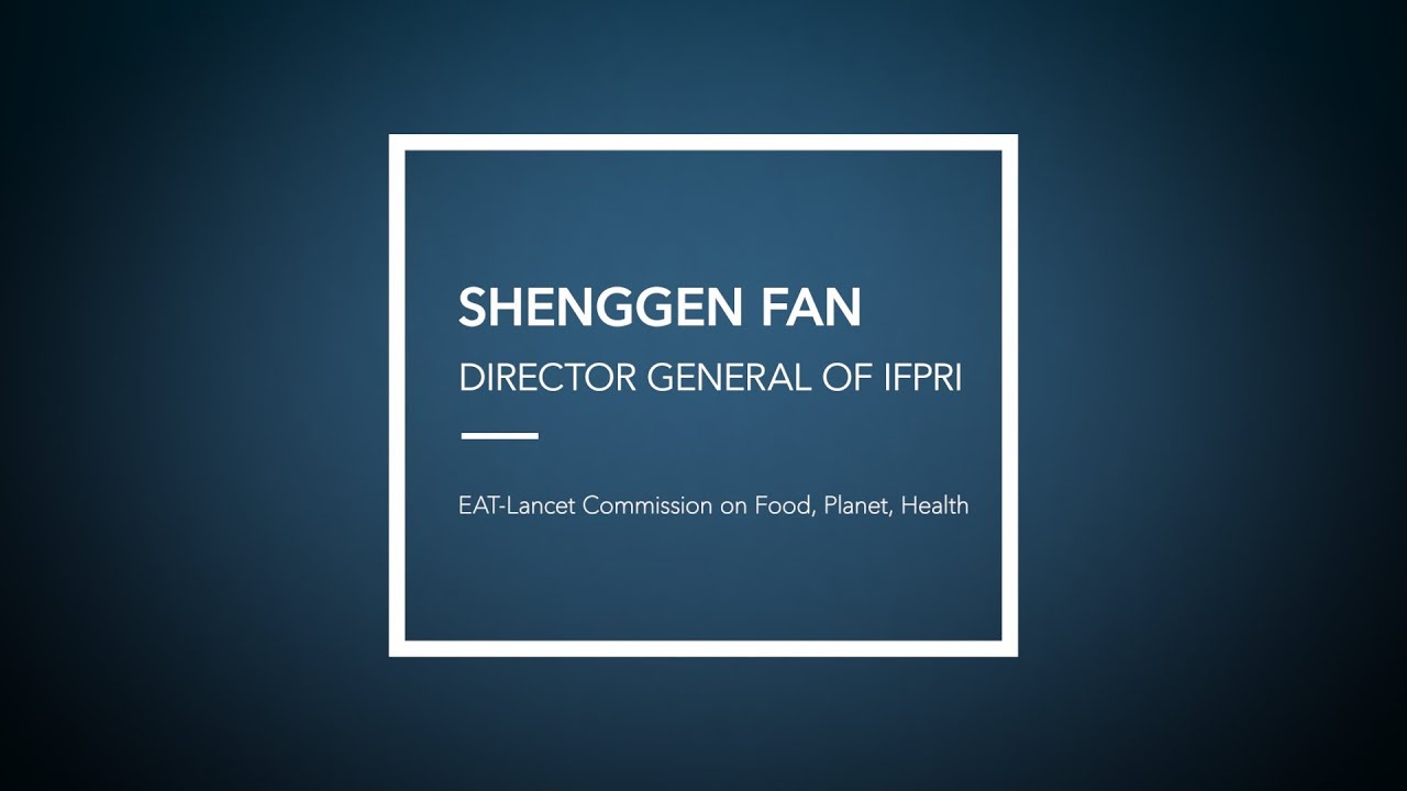 Shenggen Fan, Director General, IFPRI