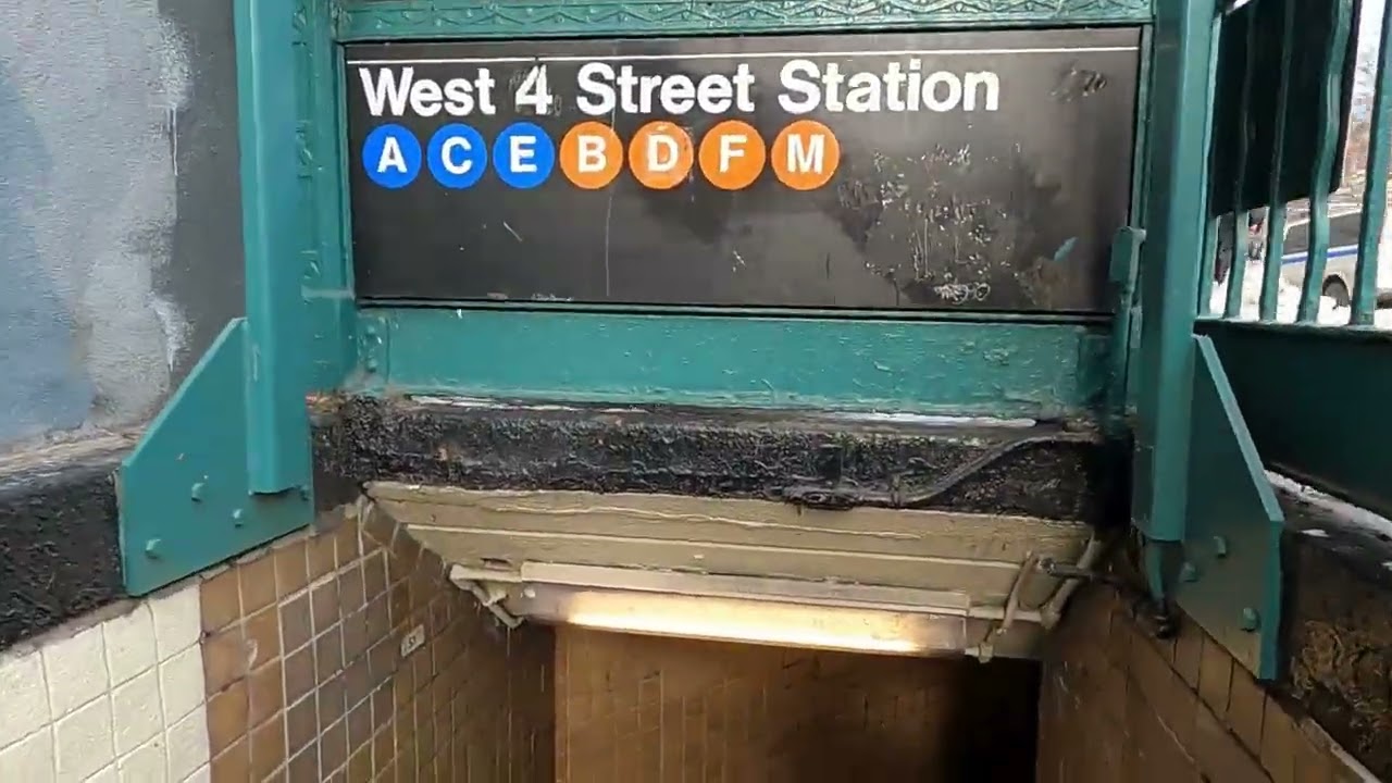 Welcome to the Lower East Side and the West 4th Street Station!