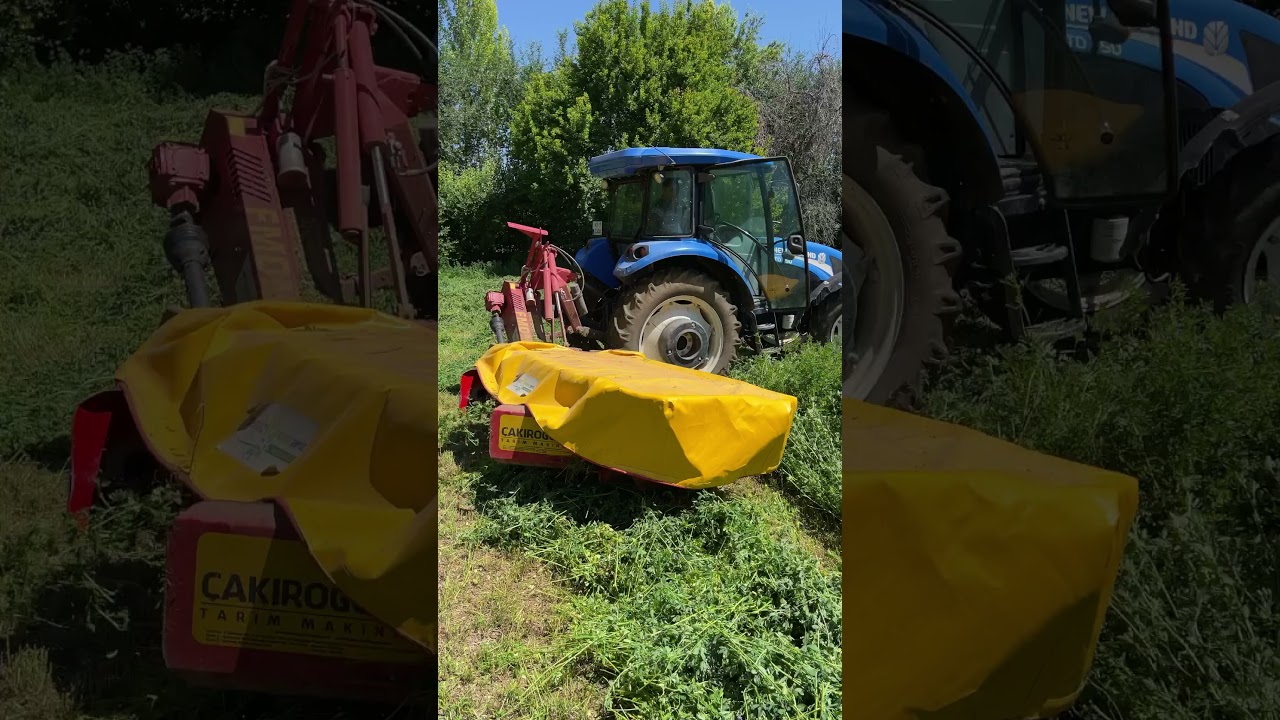 Sıkmalı biçim makinası yonca biçimi