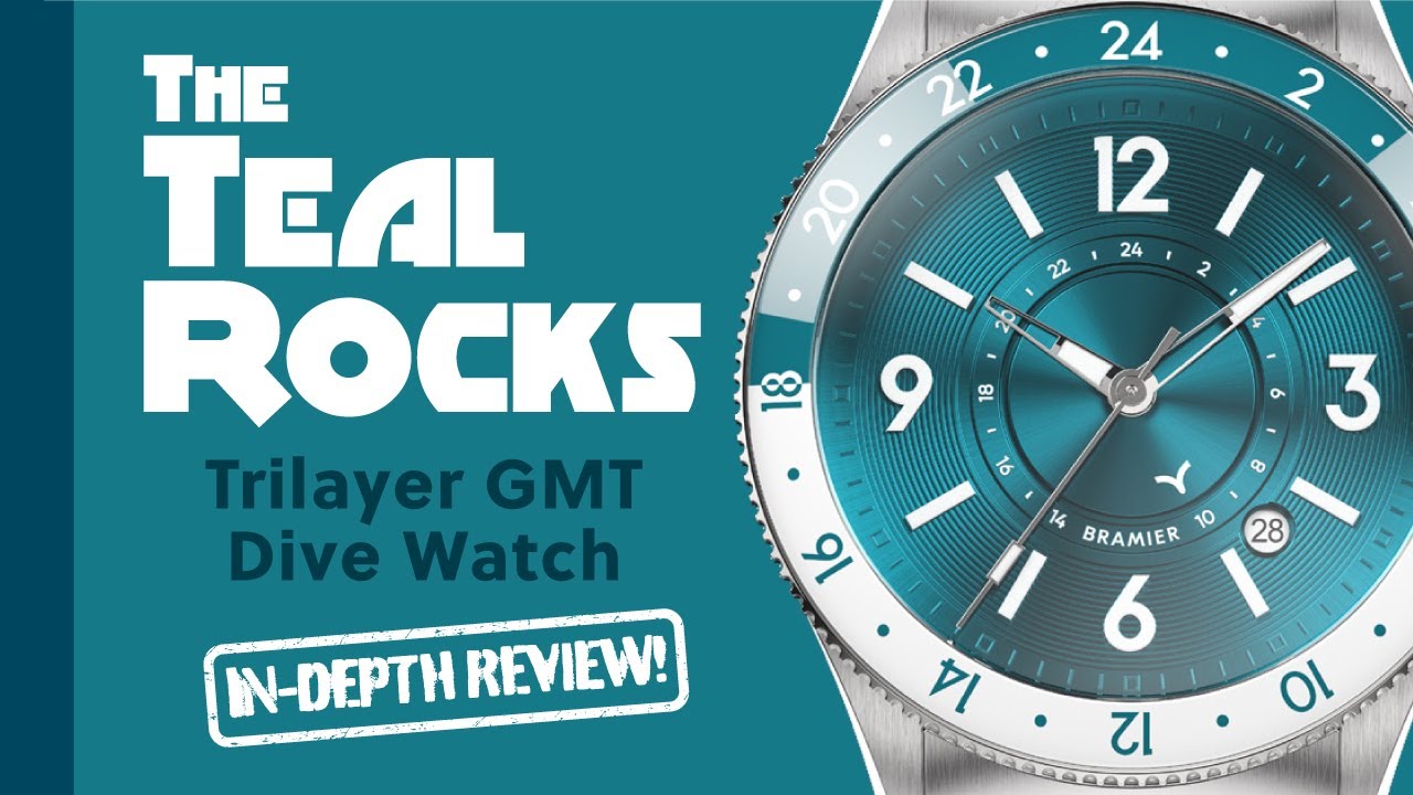 Bramier Rocks Trilayer GMT Dive Watch Review + Walkaround at Aysgarth Falls, England
