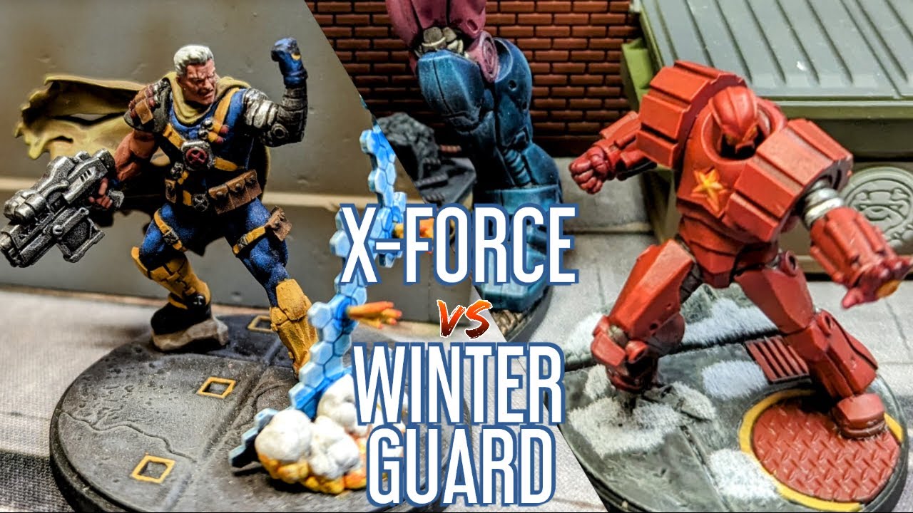 Marvel Crisis Protocol Battle Report - Episode 54 - Winter Guard vs. X-Force