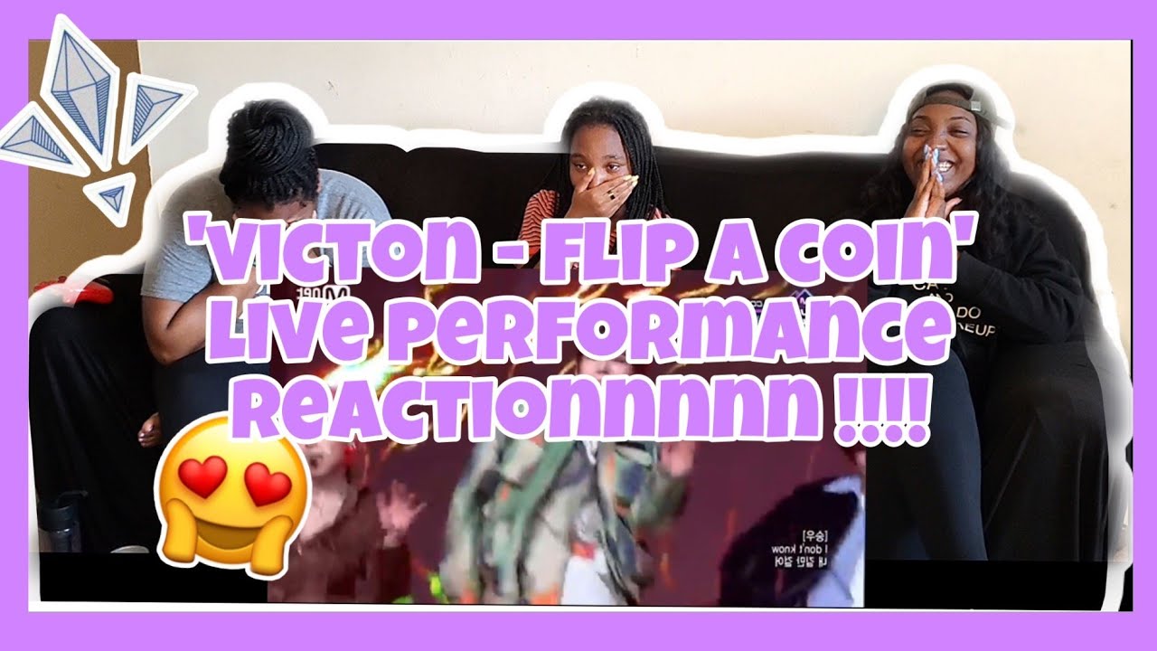 VICTON- FLIP A COIN (LIVE PERFORMANCE) REACTION!!!!!!🥰🥰🥰😍😍😍😍