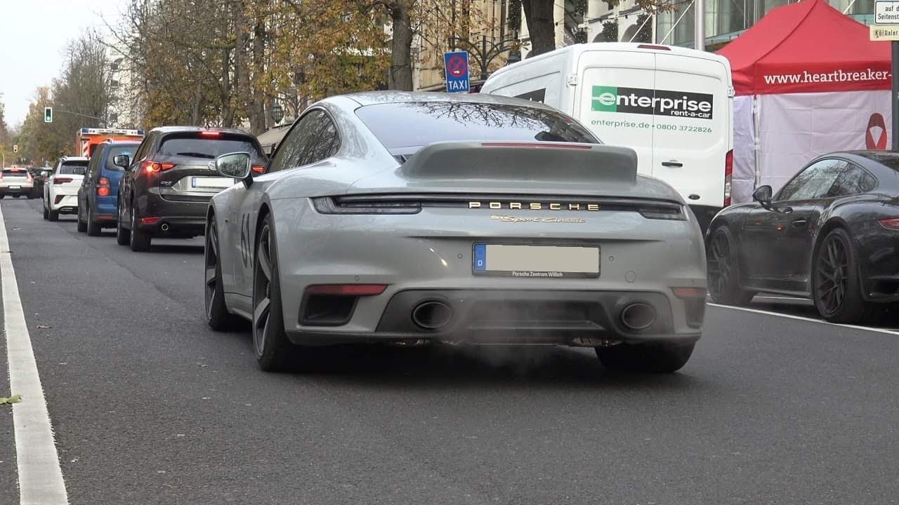 The New (2022) Porsche 992 Sport Classic In D&uuml;sseldorf.
