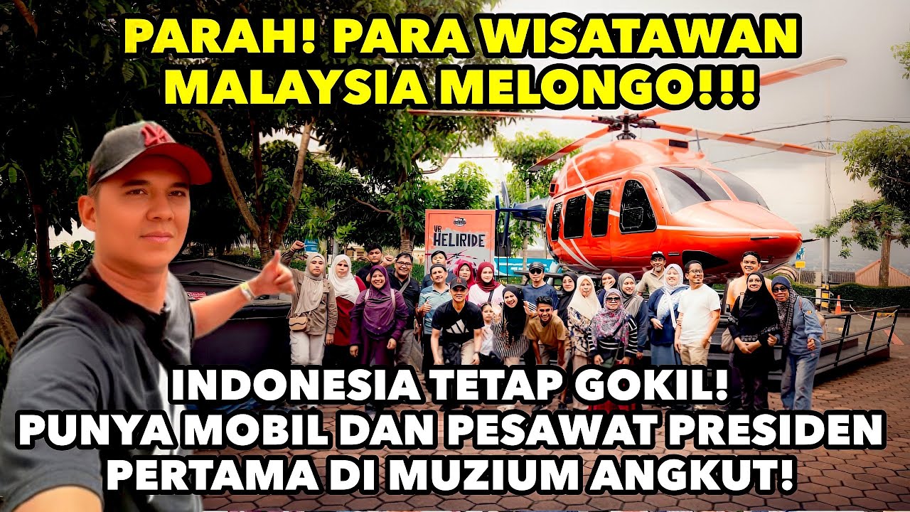 OMG‼️ Malang! Koleksi Mobil & Pesawat Presiden Pertama Jadi Magnet Buat Wisatawan Malaysia!