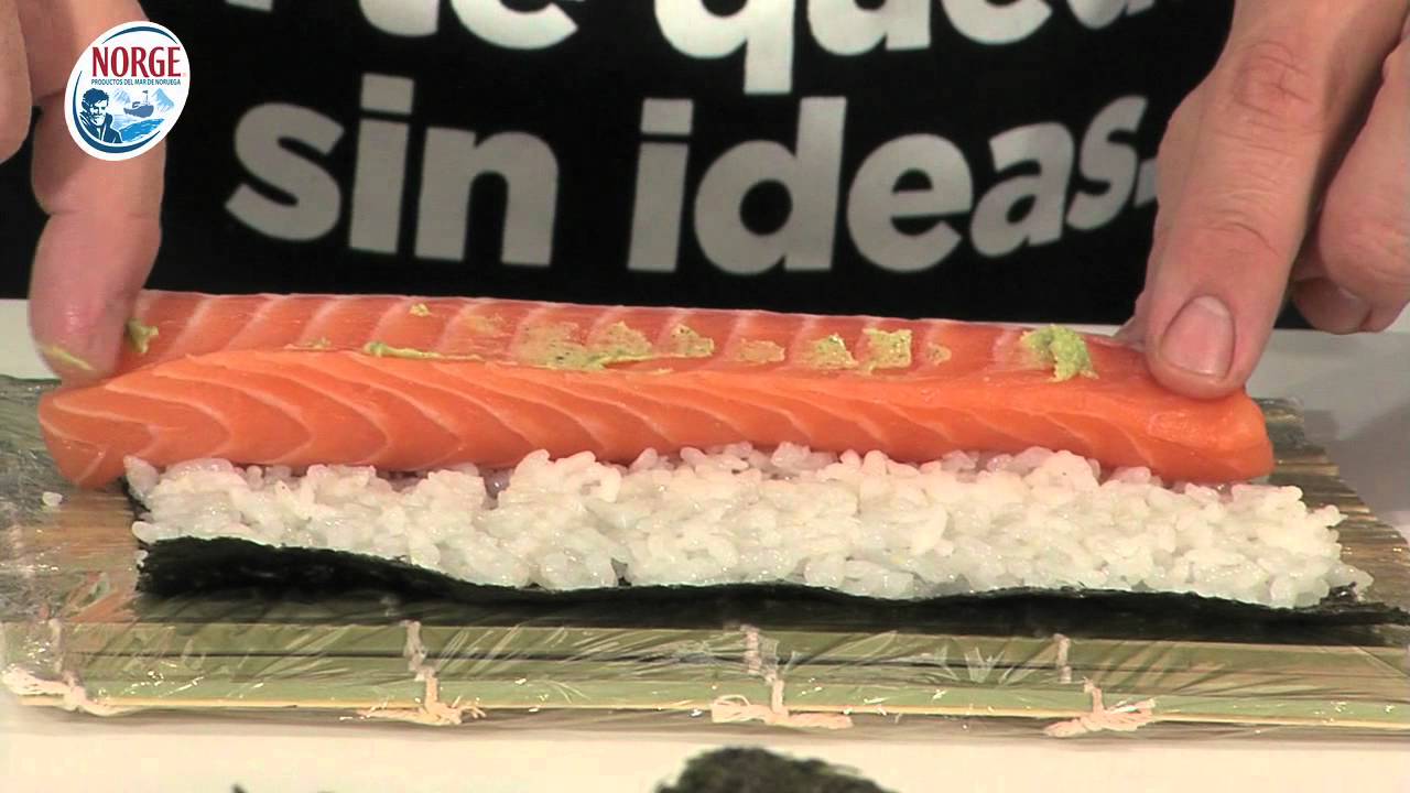CÓMO HACER MAKIS DE SALMÓN NORUEGO FRESCO
