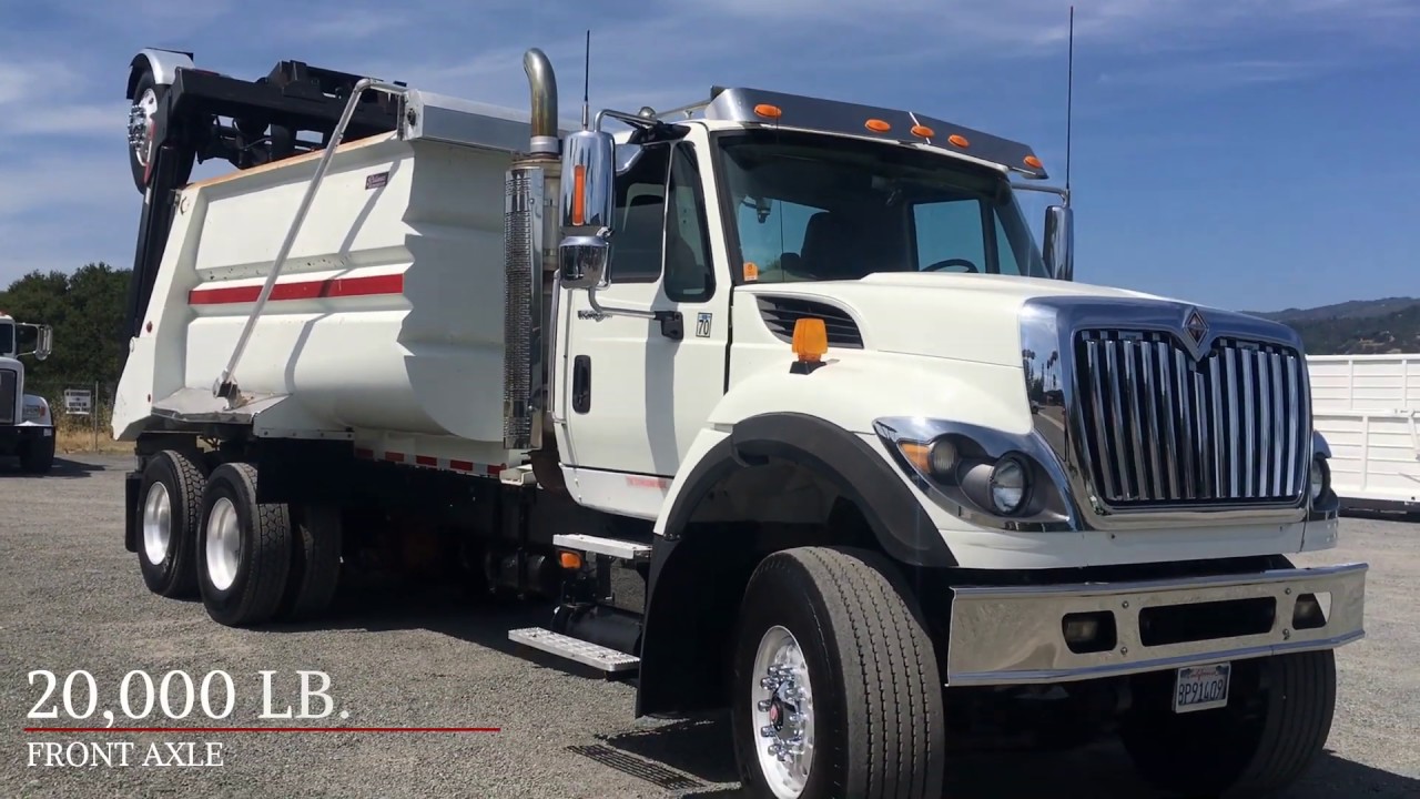 Used 2008 International 7700 WorkStar Reliance SuperDump For Sale / CharterTrucks.com - u11351