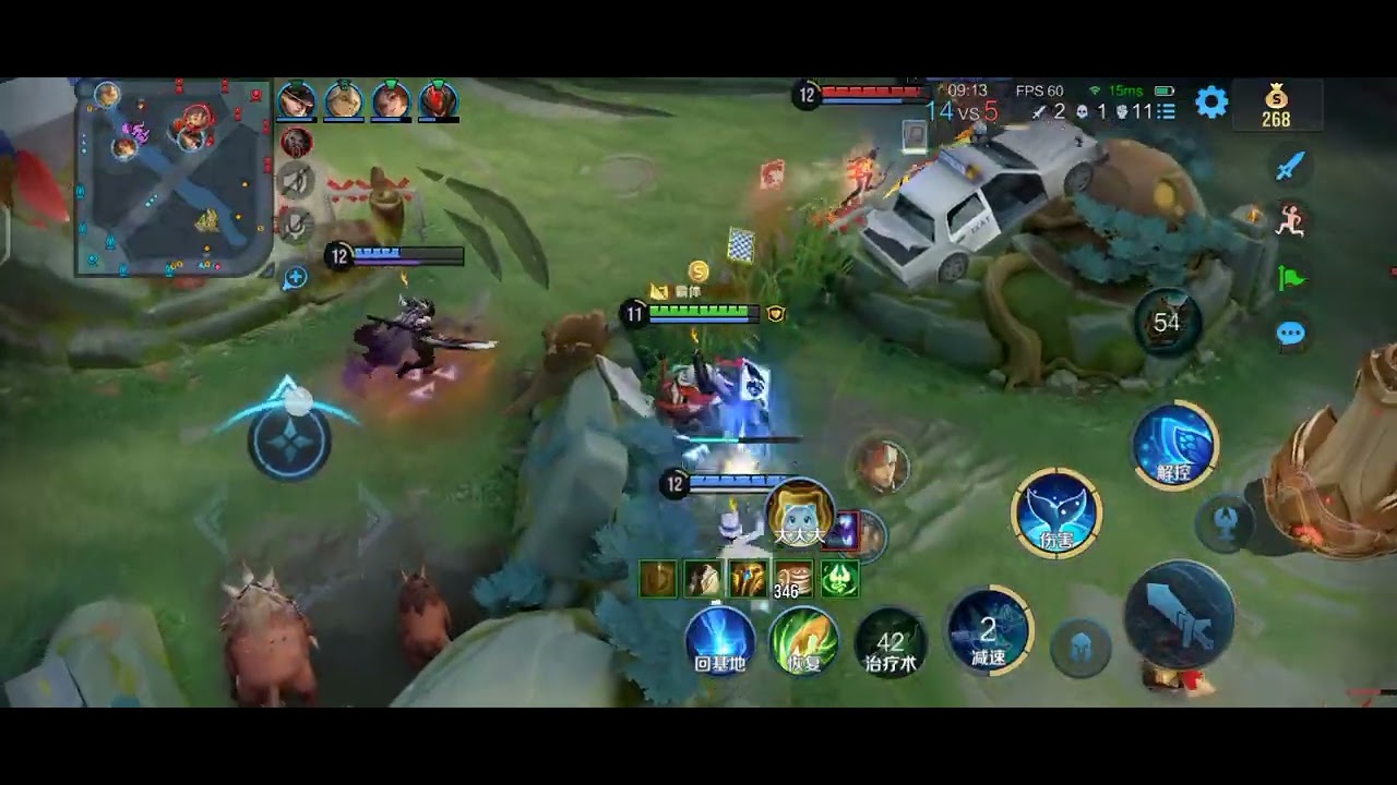 Honor of Kings | Peak tournament | zhuangzi Roamer | YMWong POV