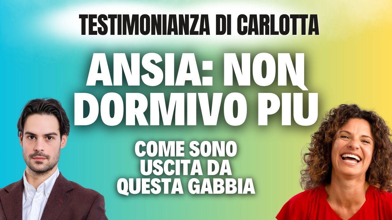 Ansia: dal terrore di non dormire alla serenità