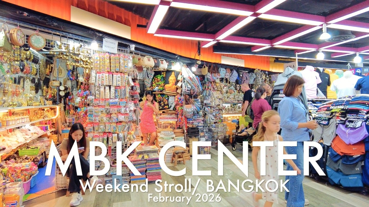 MBK CENTER- FEB 2026 / Weekend Stroll in Mall / Walking video