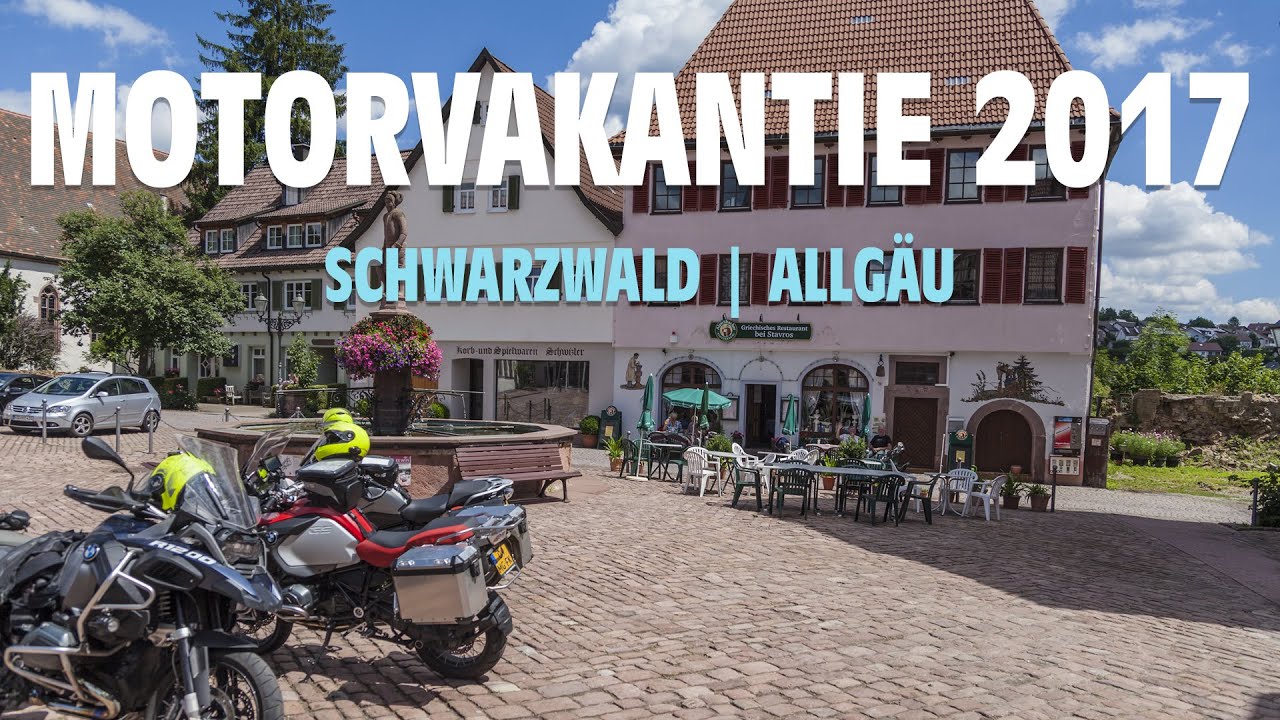 Motorvakantie 2017 | Motorradurlaub 2017 | Schwarzwald & Allgäu (D) | Captured with GoPro 4