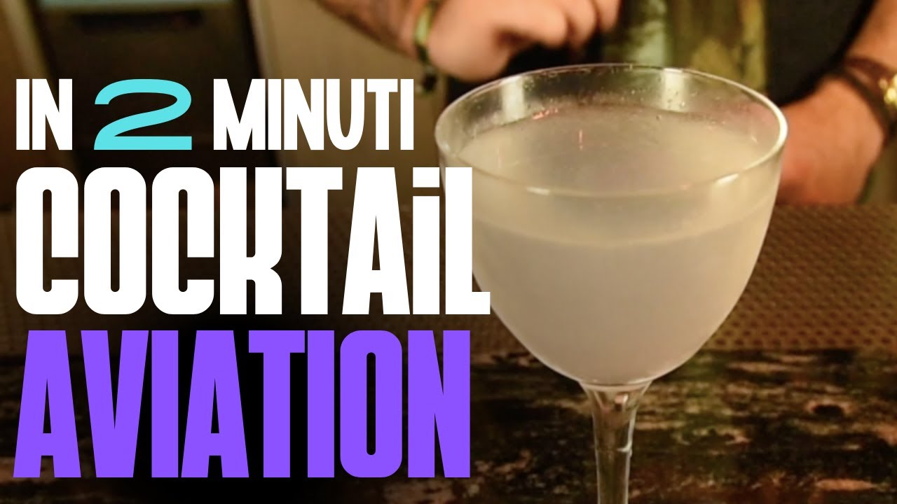 Aviation: VIRTUTE SIDERUM TENUS  - Ricetta e Preparazione | Italian Bartender