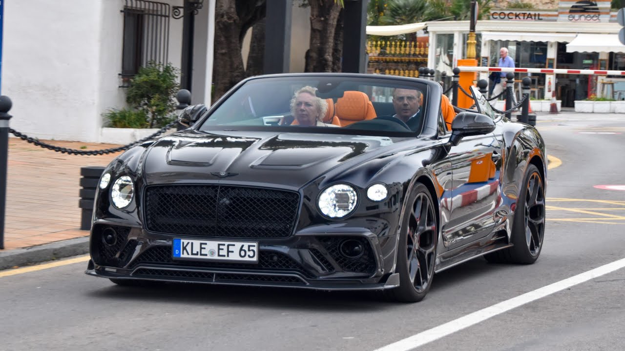 Supercars in Puerto Banus February 2022 [ 6 ] (Mansory Continental GTC, Vorsteiner R8, Huracan Avio,
