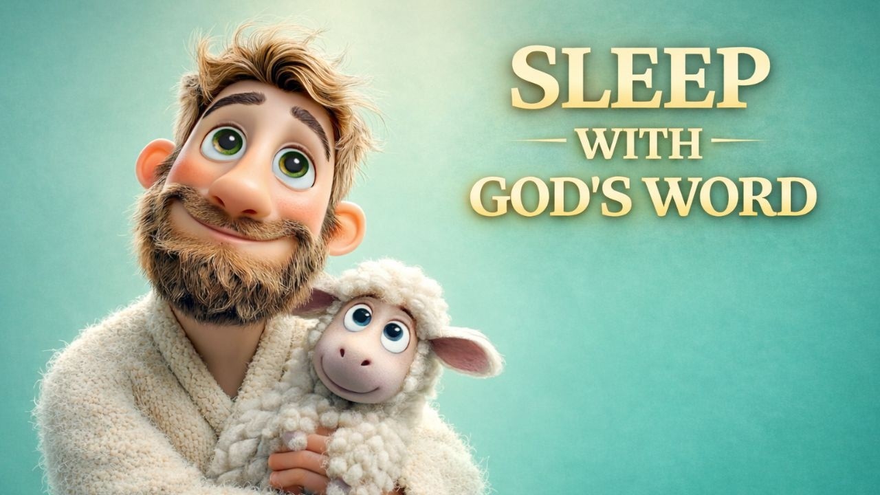 Fall Asleep With God's Word ✨ Soft Bible Verse Jazz for Deep Sleep, Prayer & Peace