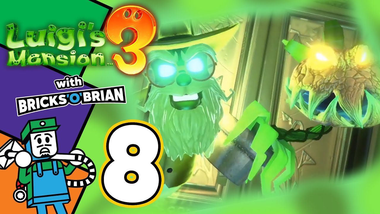 Creeping Up the Ivy Tower! - Luigi's Mansion 3 with Bricks 'O' Brian!