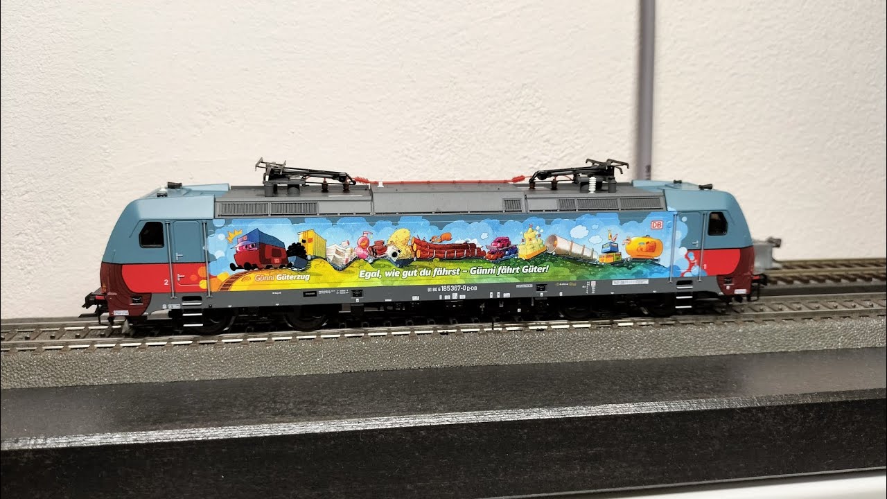 BR 185 367-0 Günni Güterzug ( neuer Decoder)