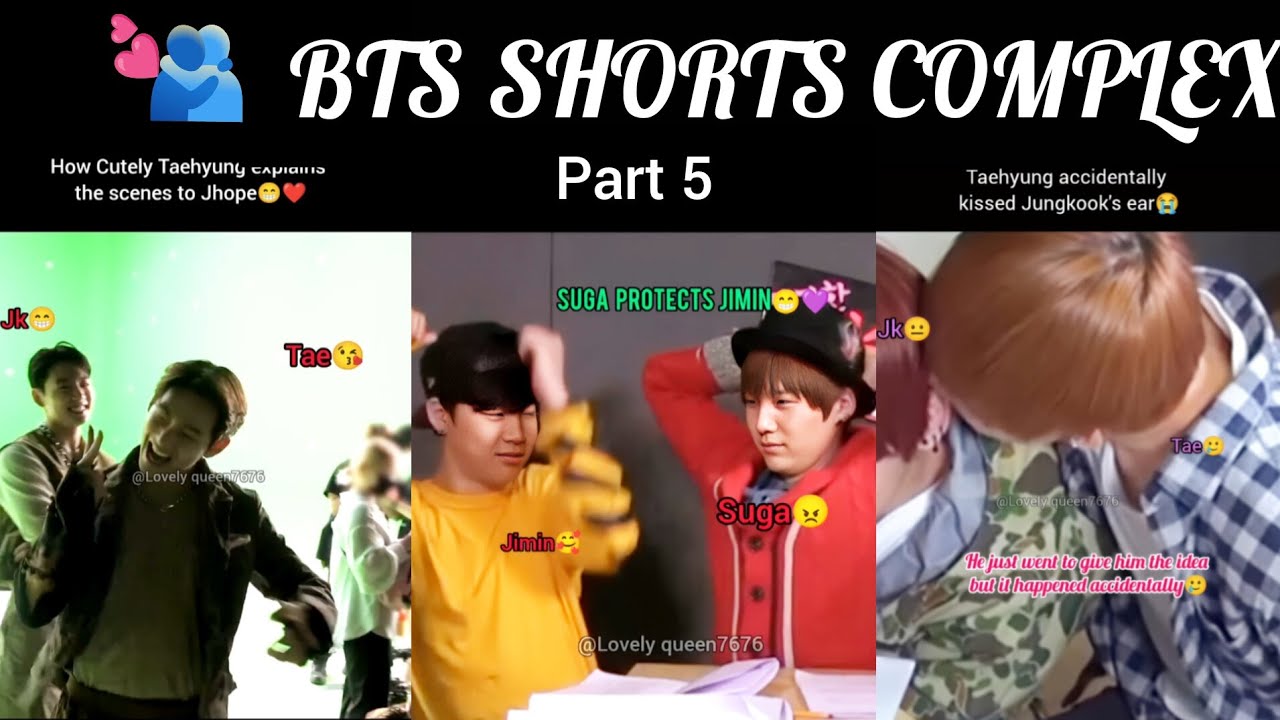 BTS SHORTS COMPLEX part🫂💕 @LOVELYQUEEN7676 #bts #jungkook #jimin #taehyung #jhope #suga #btsrm #jin 