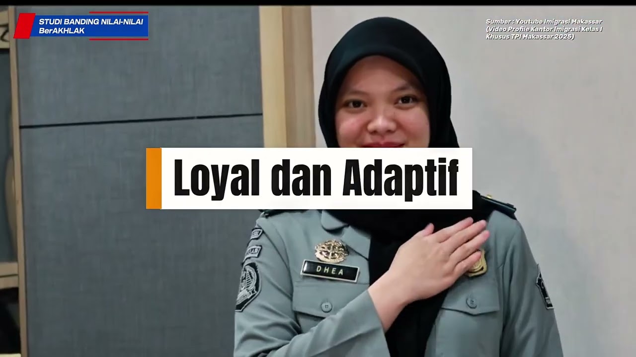 STUDI BANDING NILAI-NILAI BerAKHLAK KANTOR IMIGRASI KELAS I PTI KHUSUS MAKASSAR | LATSAR CPNS 2026