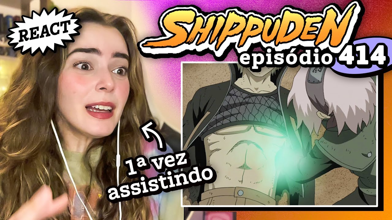 SAKURA O QUE VOCÊ TÁ FAZENDO????? // React Naruto Shippuden 414