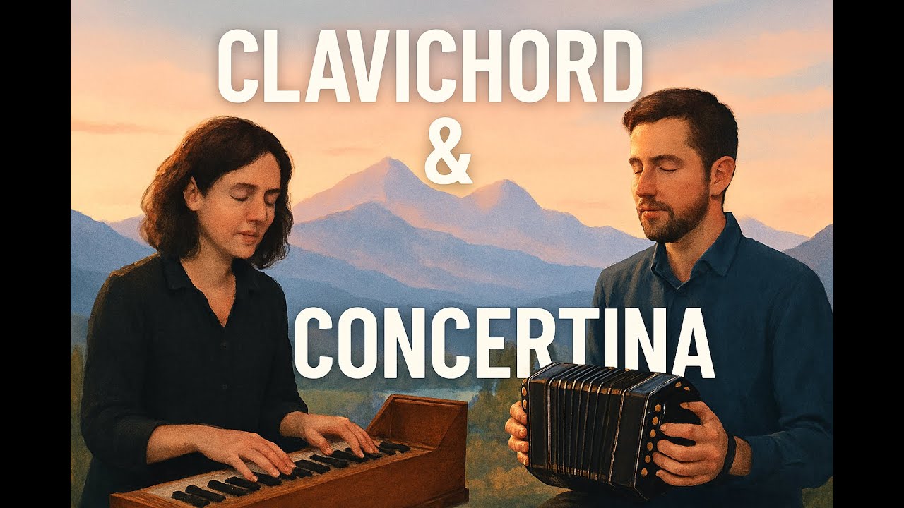Relaxing Clavichord & Concertina Duet | Soothing Classical & Folk Fusion | MirakoShow