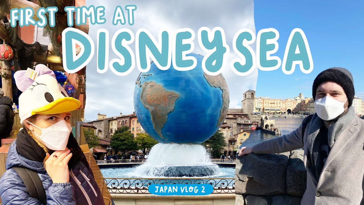 Tokyo DisneySea First Visit - First Impressions & Rides! - JAPAN VLOG 2