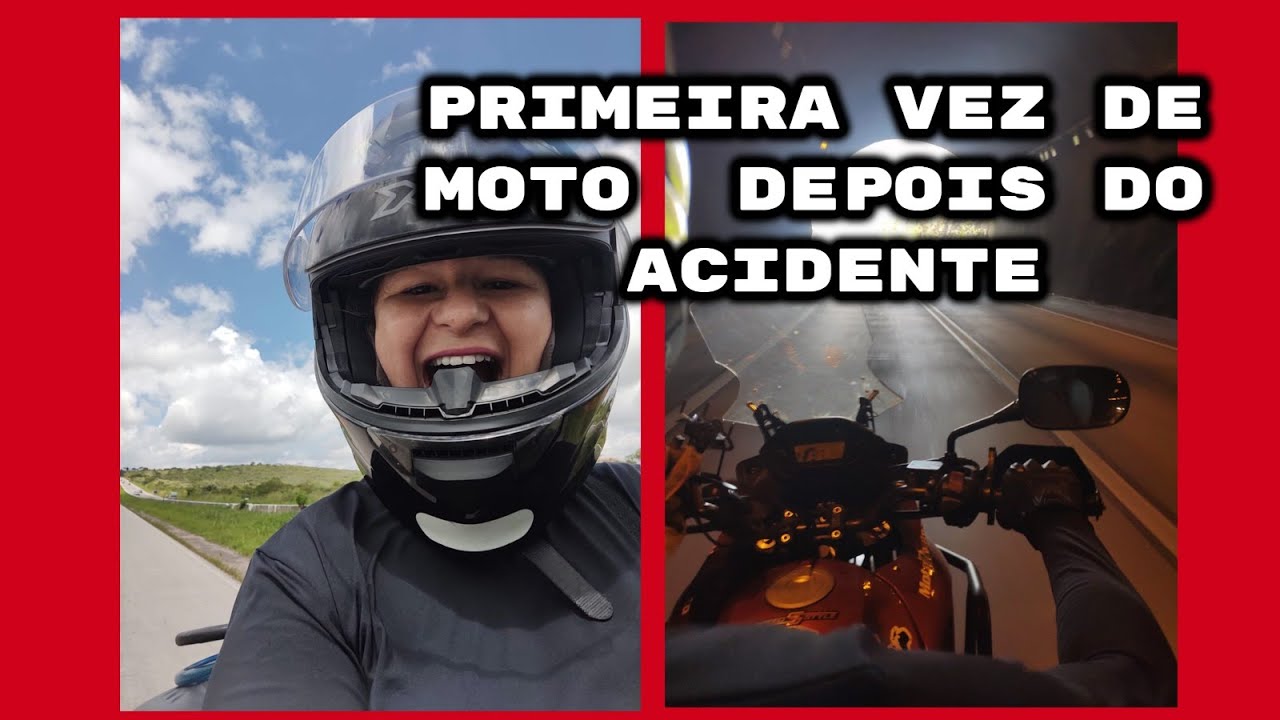 DE MOTO DEPOIS DO ACIDENTE NA ARGENTINA