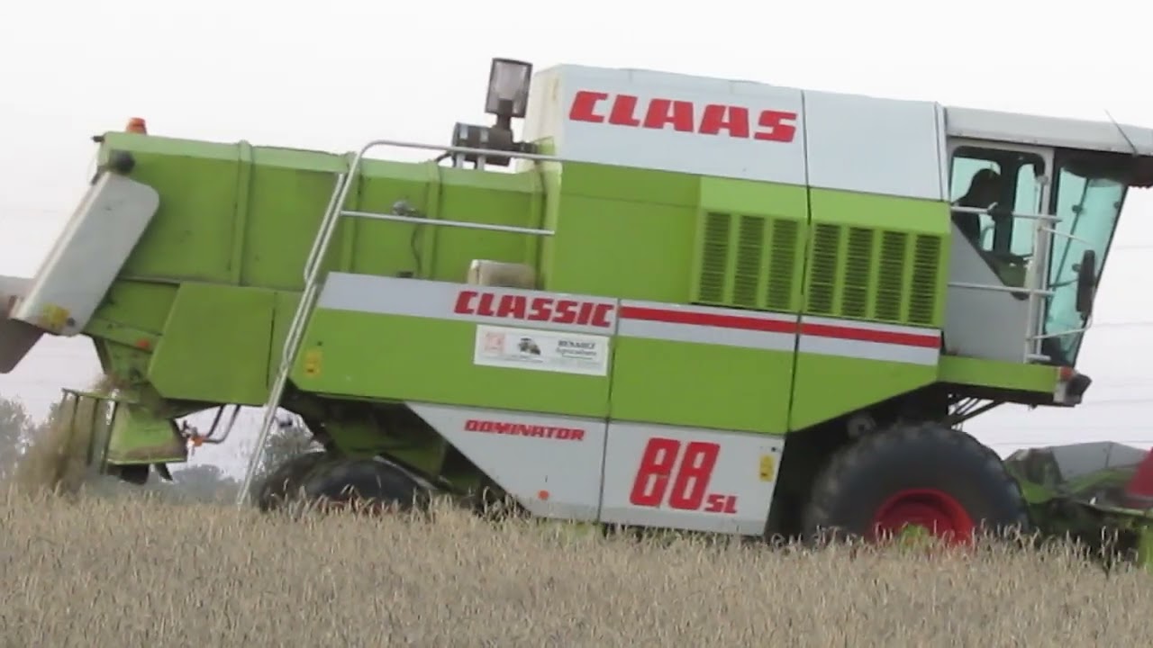 Bizon Super Z056, Claas Dominator 88sl Classic i Bizon Rekord Z058