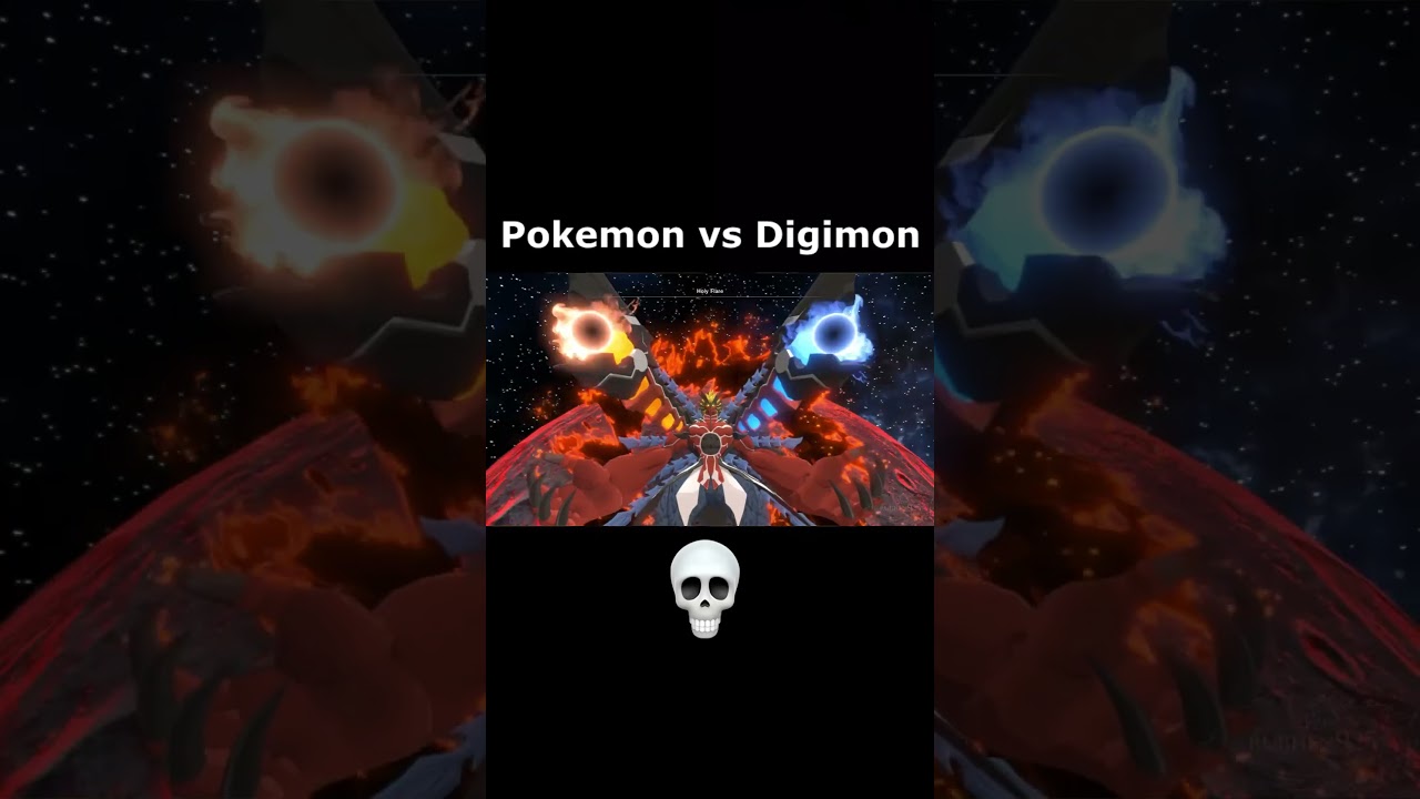 Покемон против Дигимонов 💀 #покемон #дигимон